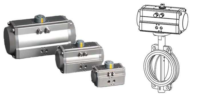 Пневмоприводы серии AT