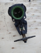 Вентиль 15ч47эм запорный угловой нижнего спуска эмалированный