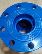 Клапан обратный шаровой чугунный фланцевый