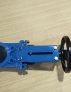 Задвижка шиберная ручная чугунная Ру 10