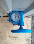 Затвор поворотный межфланцевый с тройным эксцентриком под ручной редуктор или электропривод Ру 16